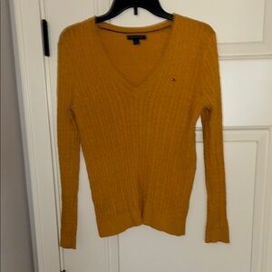 Tommy Hilfiger Women's Mustard Sweater